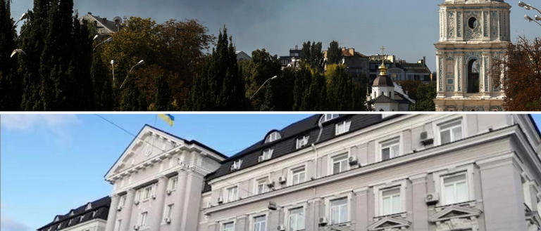 Drone colpisce il quartier generale dell’intelligence ucraina SBU a Kiev. Zelensky: “Direttamente contro l’ufficio del capo”