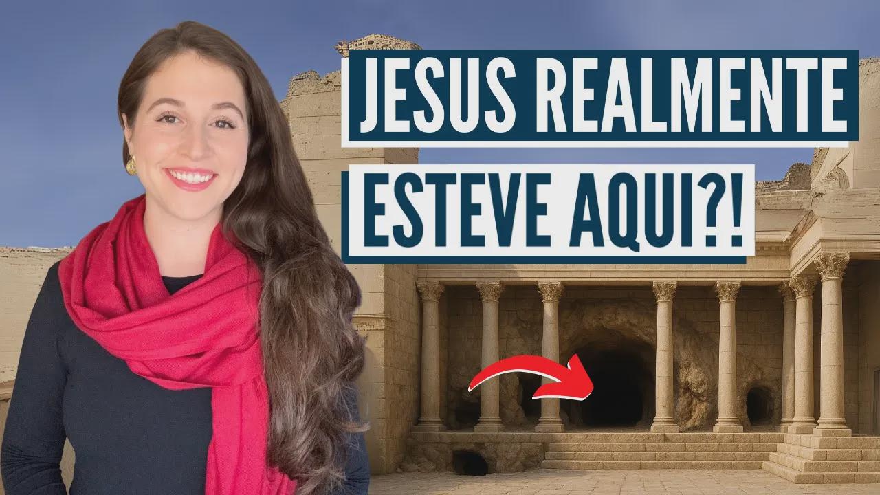 Passos de Jesus no monte do templo? Israel com Aline