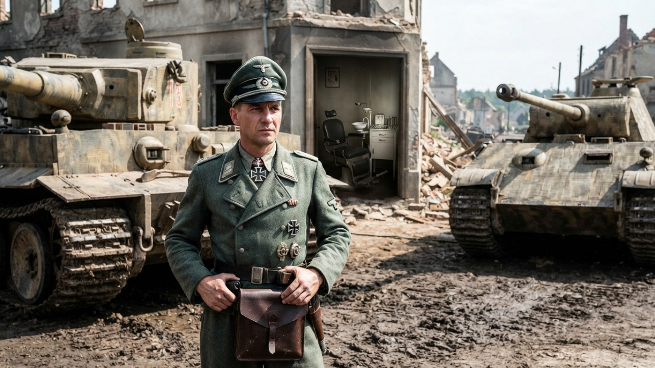 He was a dentist before the war. Then Germany put him in command of ...