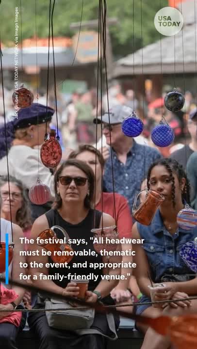 Are furry costumes banned from the Maryland Renaissance Festival?