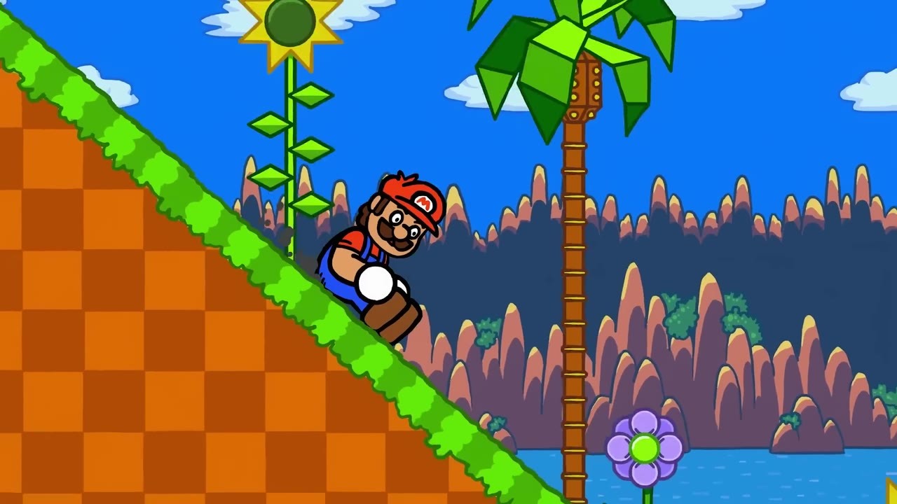 Mario vanished into another world - Kirby took his place and started ...