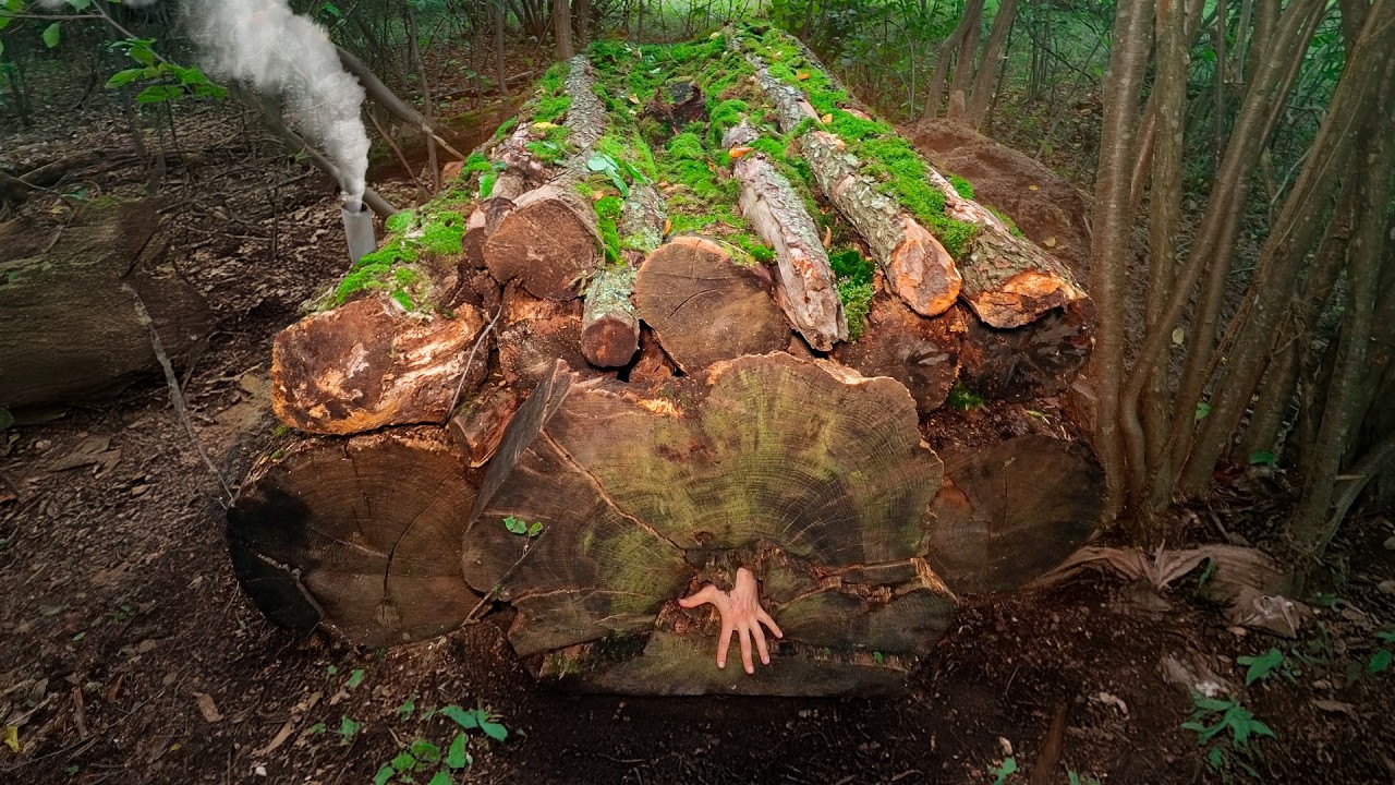 The hidden survival dugout that keeps you warm and cozy
