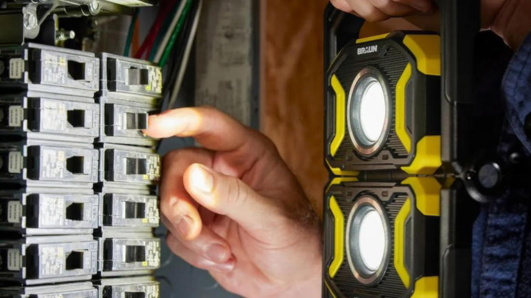 Harbor Freight just dropped a foldable, rechargeable work light that's ...