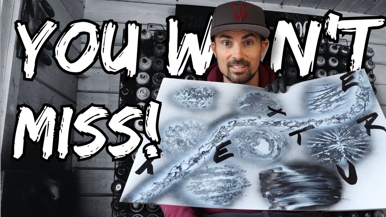 9 easy spray paint techniques to create stunning texture