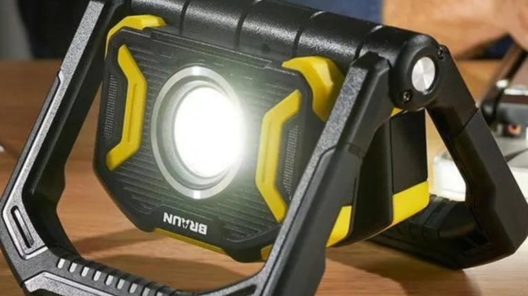 Harbor Freight just dropped a foldable, rechargeable work light that's ...