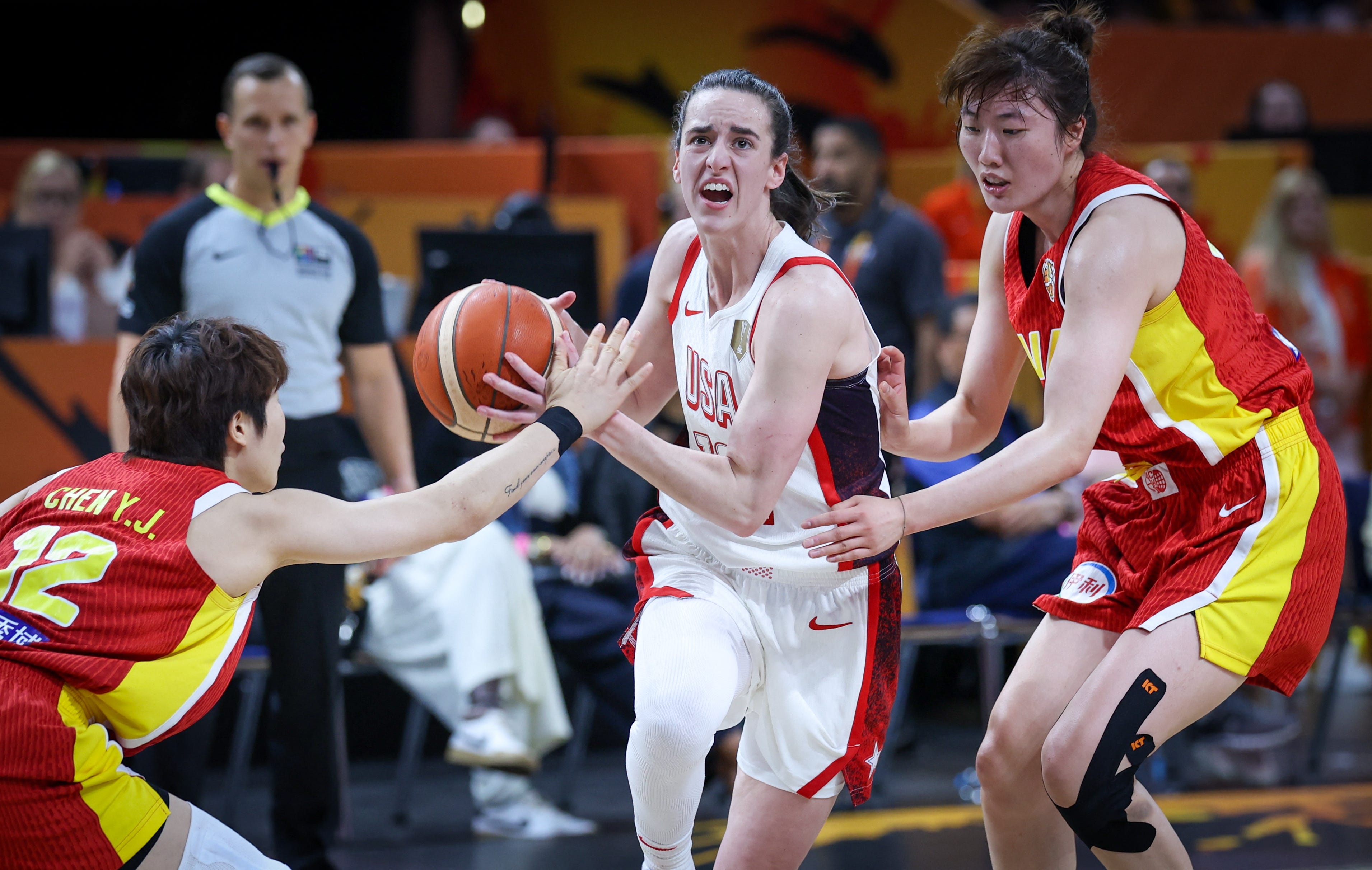 Caitlin Clark's record-setting game fuels USA victory in FIBA World Cup