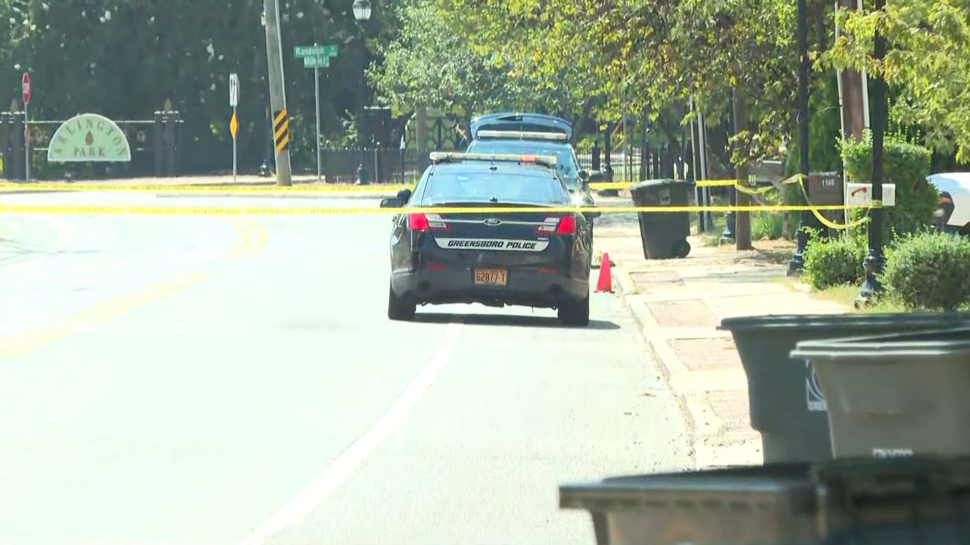 Shooting investigation on MLK Jr. Drive and Andrews Street in Greensboro