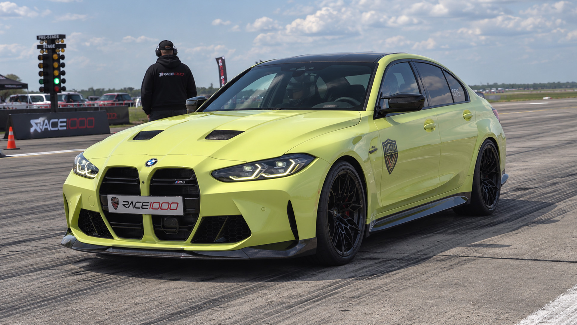 BMW M3 competition takes performance to the drag strip