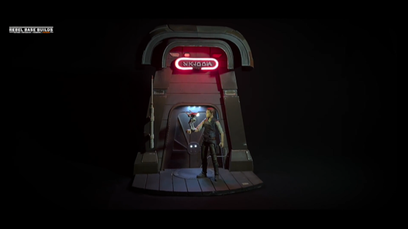 Building a detailed Star Wars scene from scratch