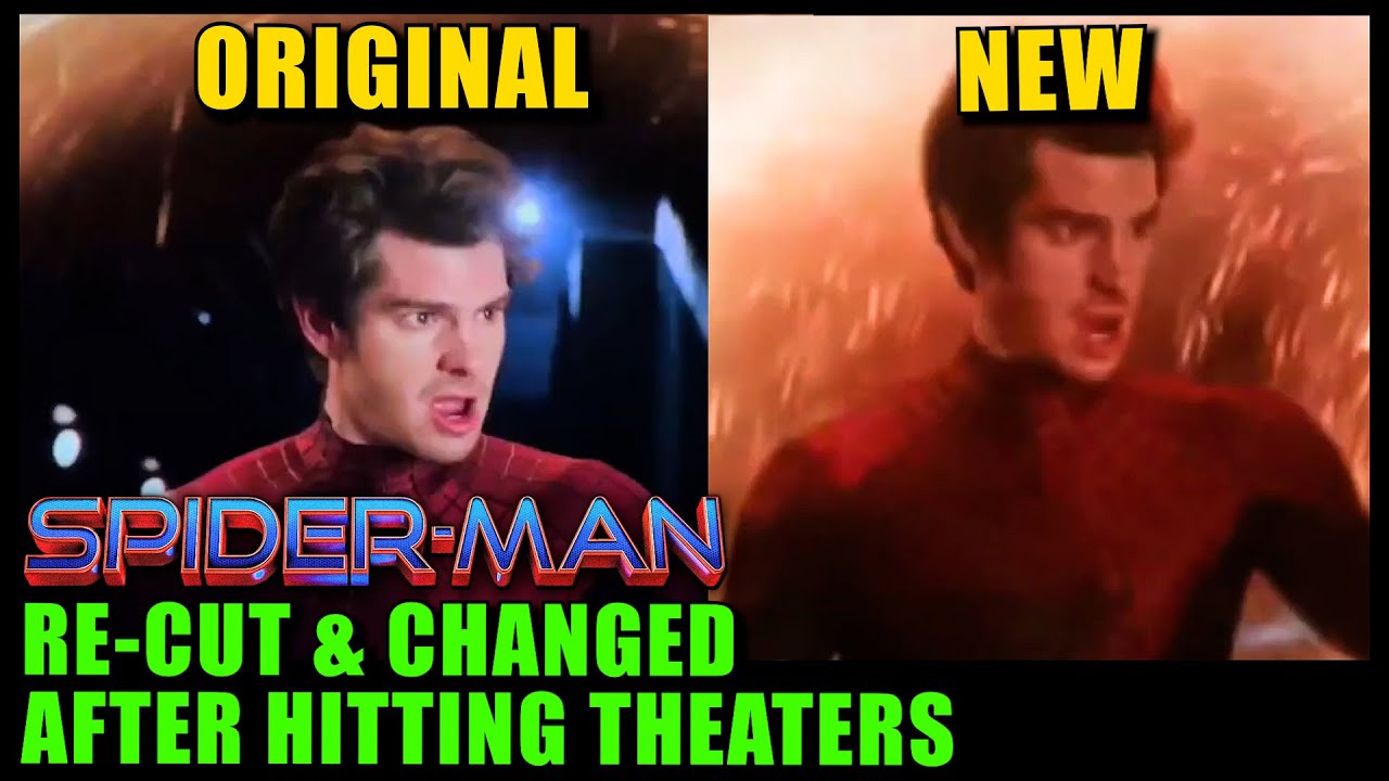 CinePals notices Spider-Man: No Way Home was quietly altered after its ...