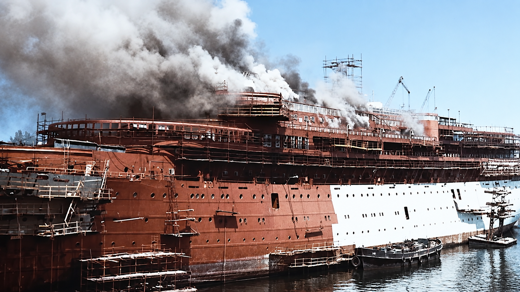 Four armed men hijacked a cruise ship with 97 passengers then threw one ...