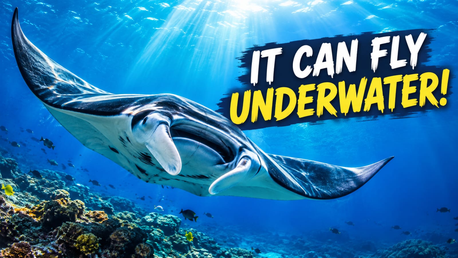 Manta ray - the flying giant of the ocean