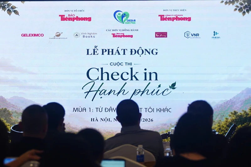 Phát động cuộc thi Check-in Hạnh phúc: Từ đây có một tôi khác
