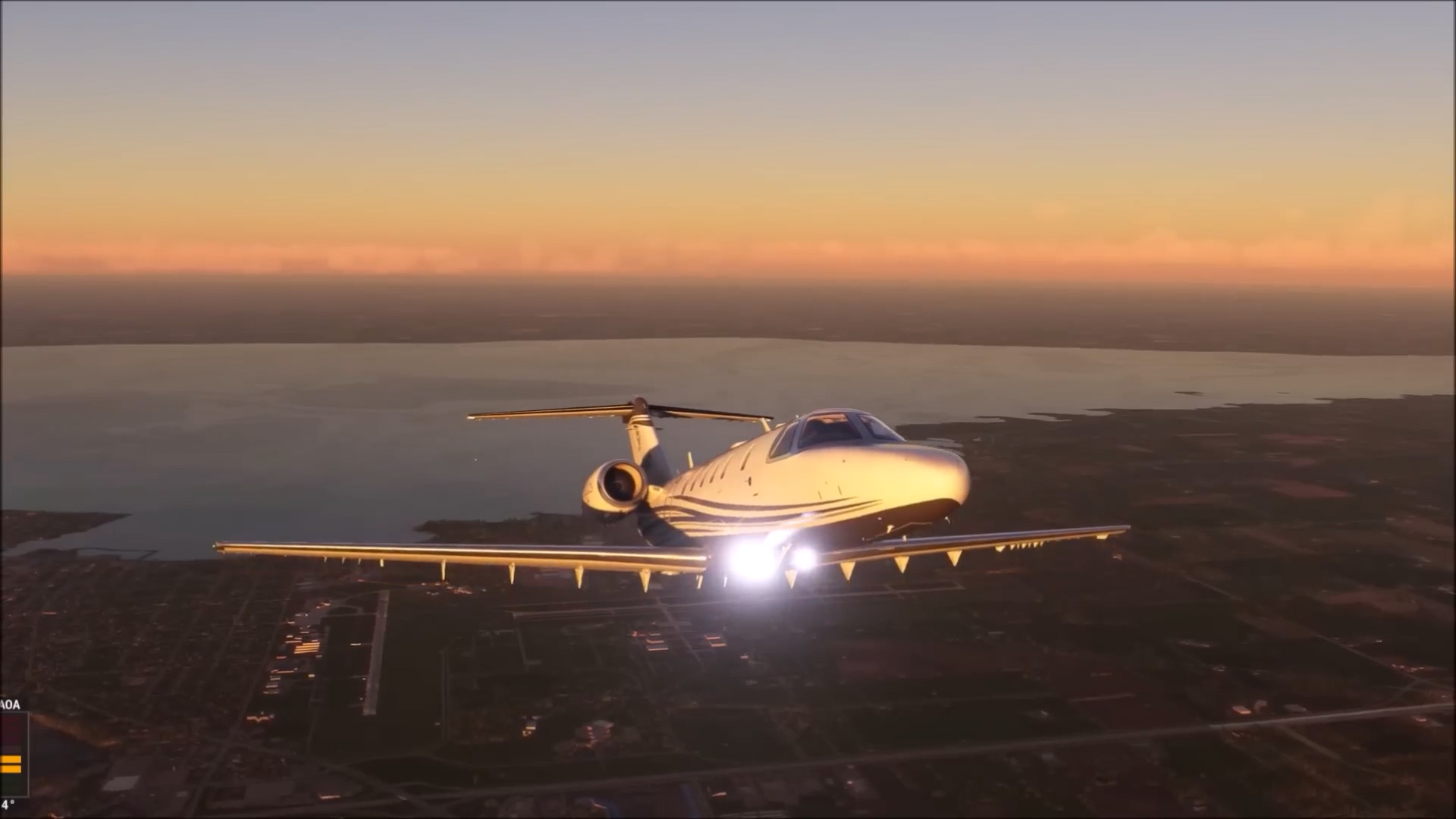 Flying into a thunderstorm in Microsoft Flight Simulator! CJ4 to ...