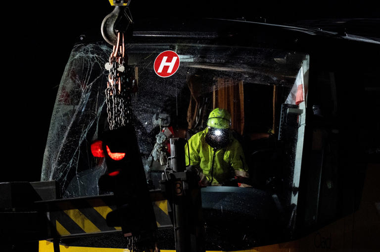 Police say 5 dead, 40 injured in tour bus crash in eastern Switzerland