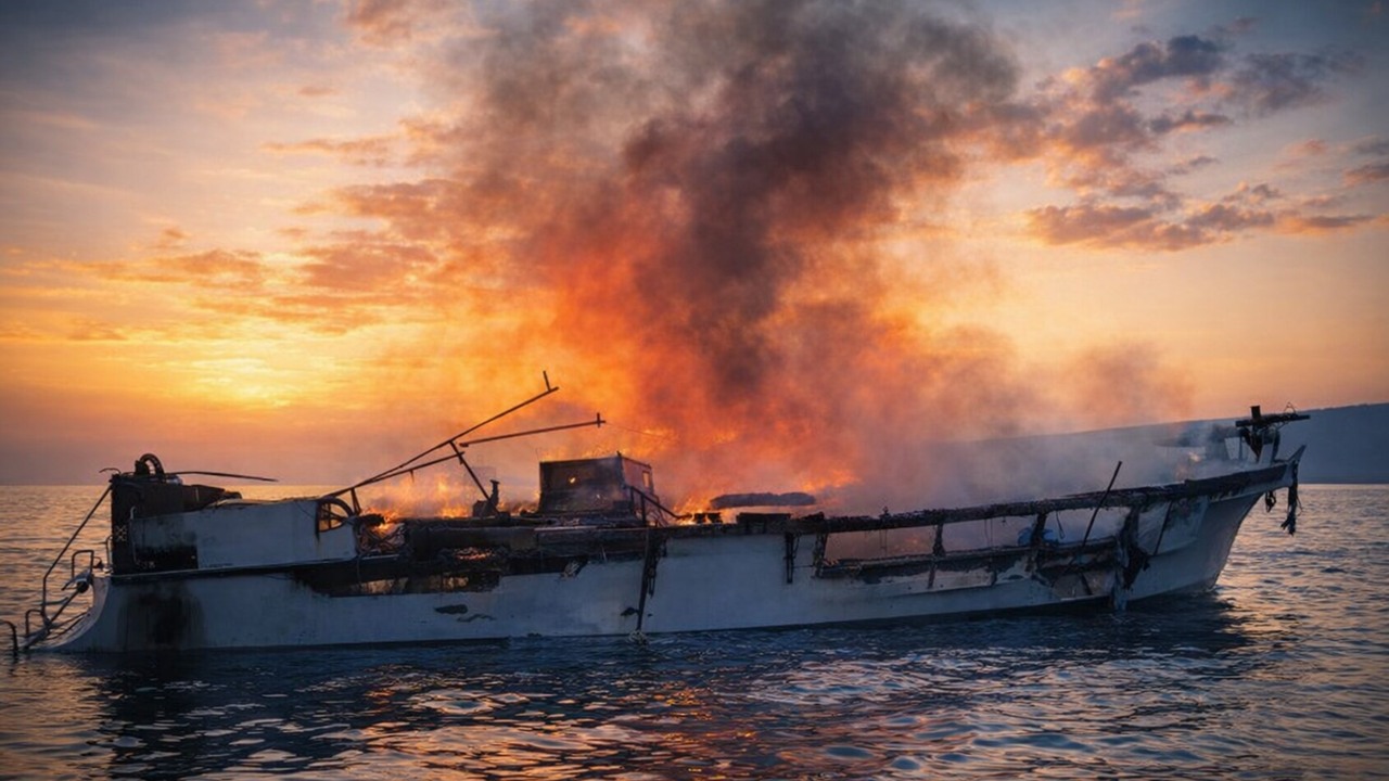 Mayday, mayday, mayday... I can't breathe - 34 people died below deck ...