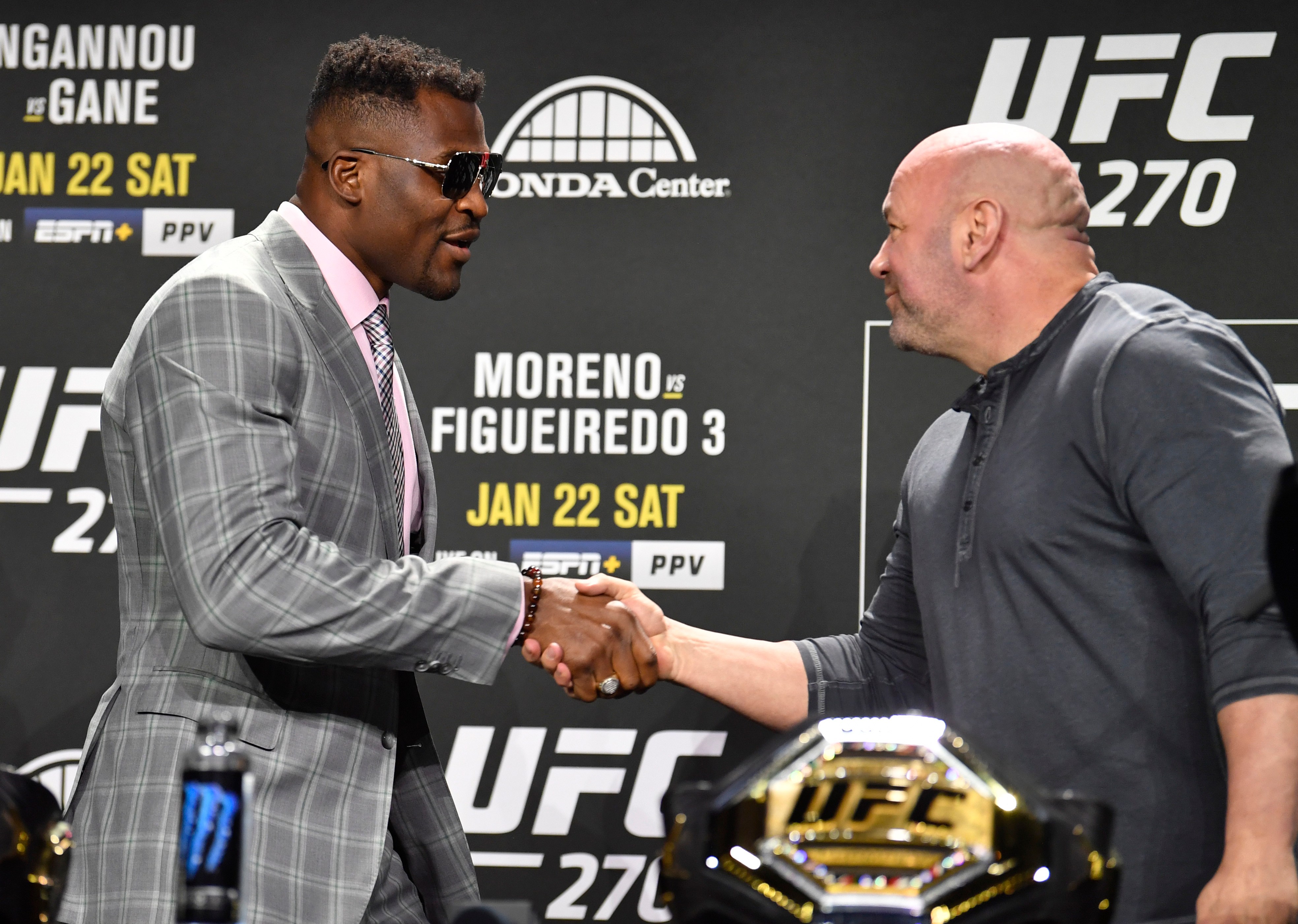 Francis Ngannou claps back at Dana White over 'bad guy' comment: 'Take that loss, it is irreversible'