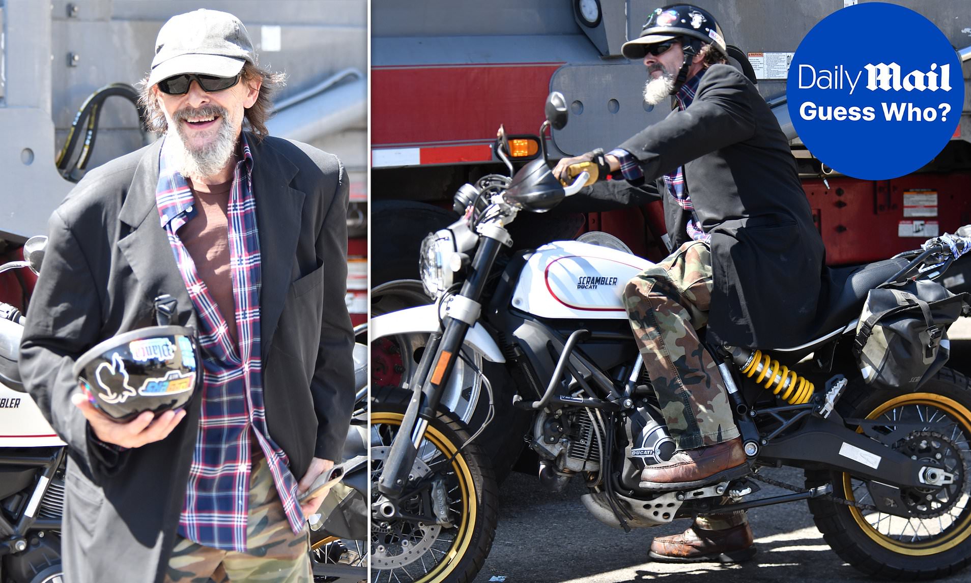 80s bad boy heartthrob looks unrecognizable at 66 while riding motorcycle... can you guess who?