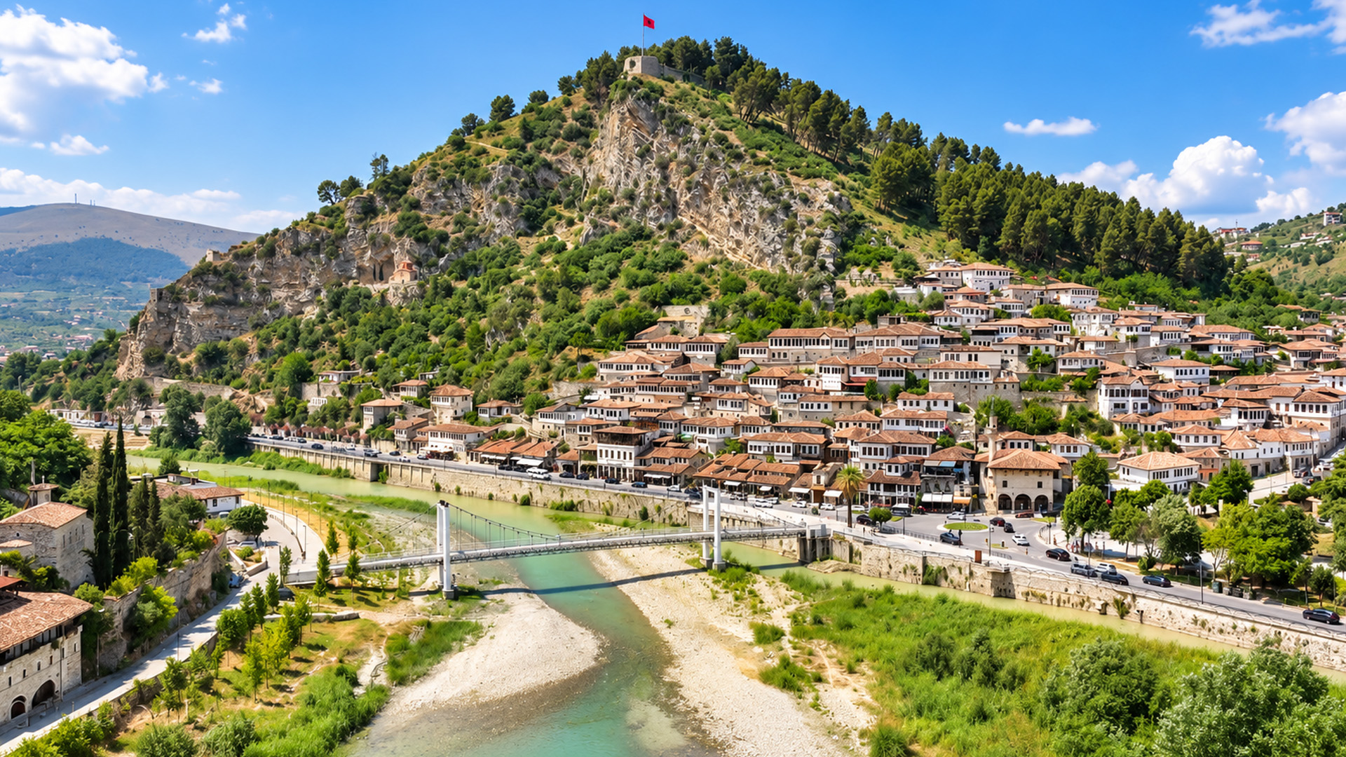 ¿Por qué hay cientos de casas apretadas en esta colina?