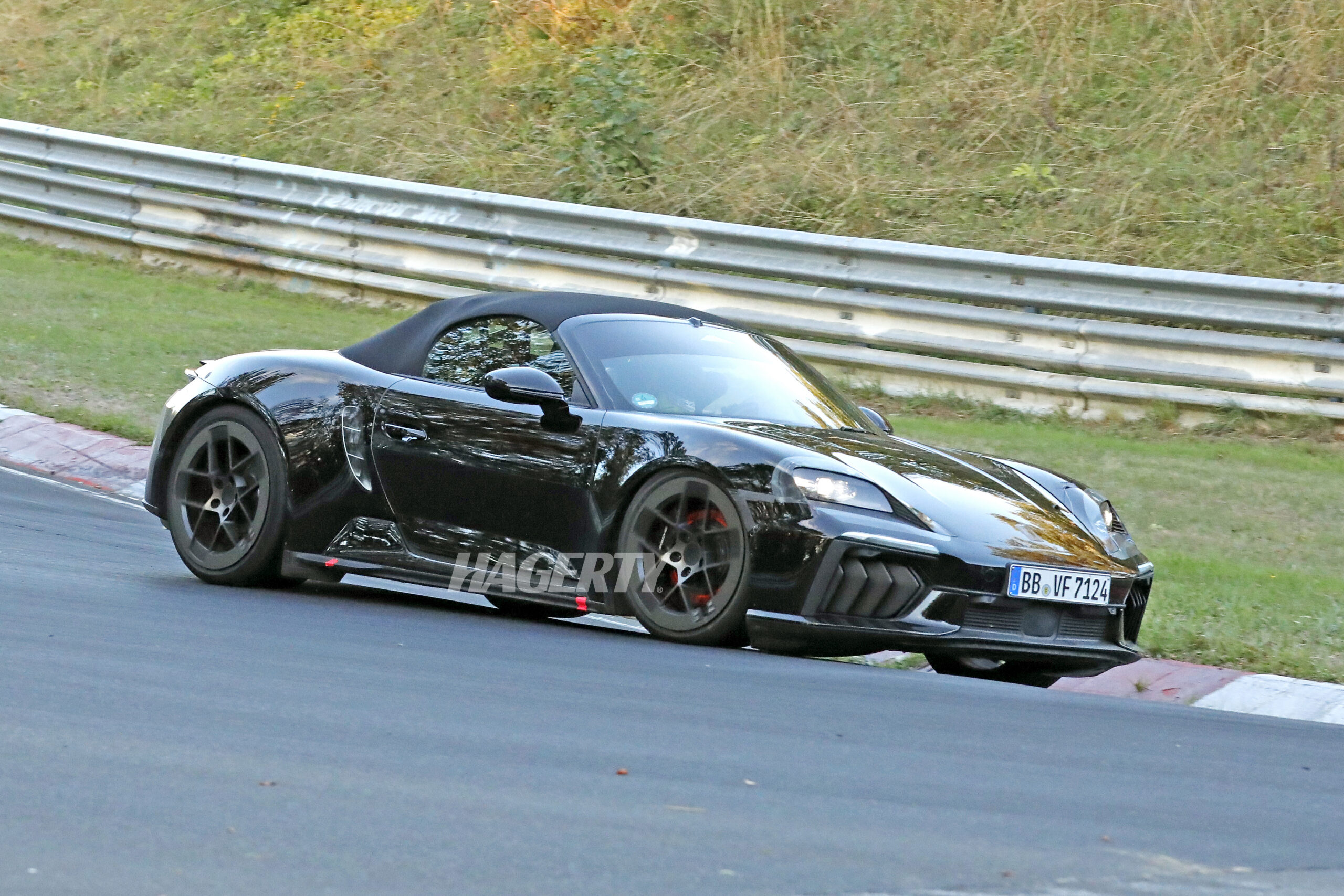 This is it: 2027 Porsche Boxster EV, spied camo-free