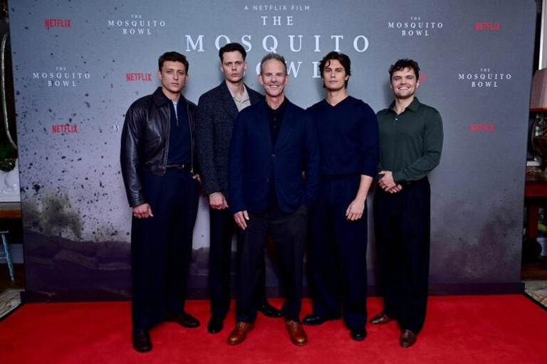 Nicholas Galitzine & Bill Skarsgard join Tom Francis & Ray Nicholson at ...