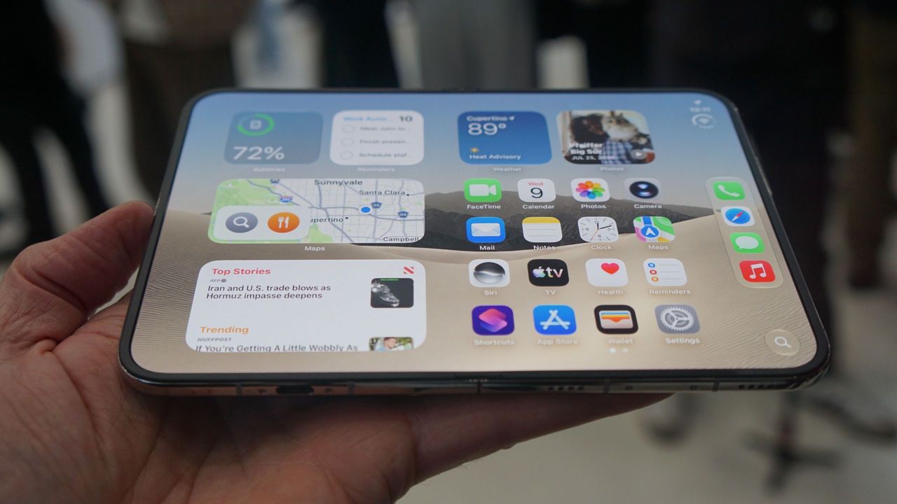 Apple hides Microsoft Surface Easter egg in iPhone Duo video