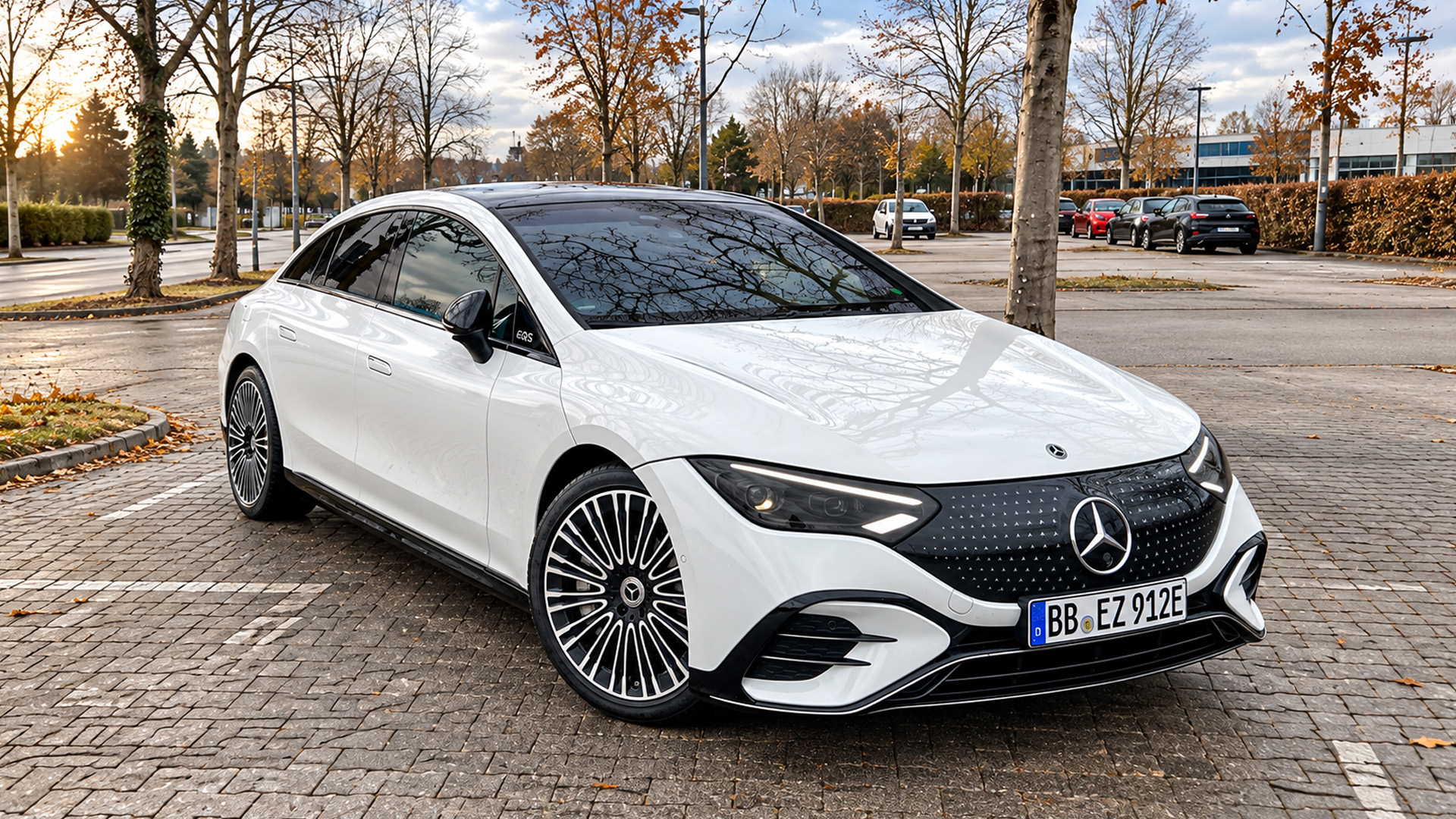 Mercedes EQE 350 offers up to 660 km of electric range