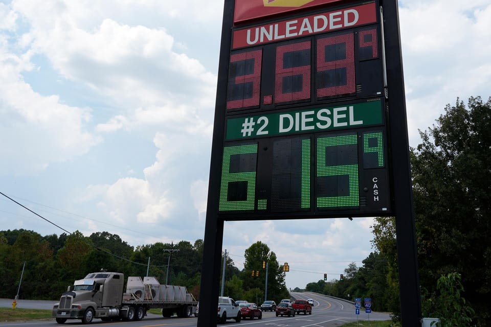 Diesel prices hit record $6 per gallon—it could worsen inflation