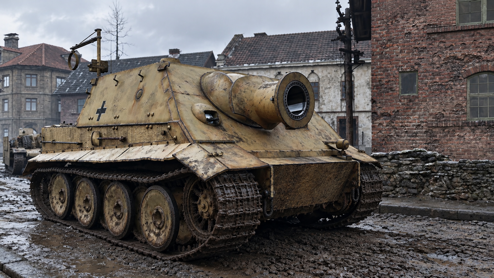 This strange vehicle fired a 761-pound rocket - then an entire building ...