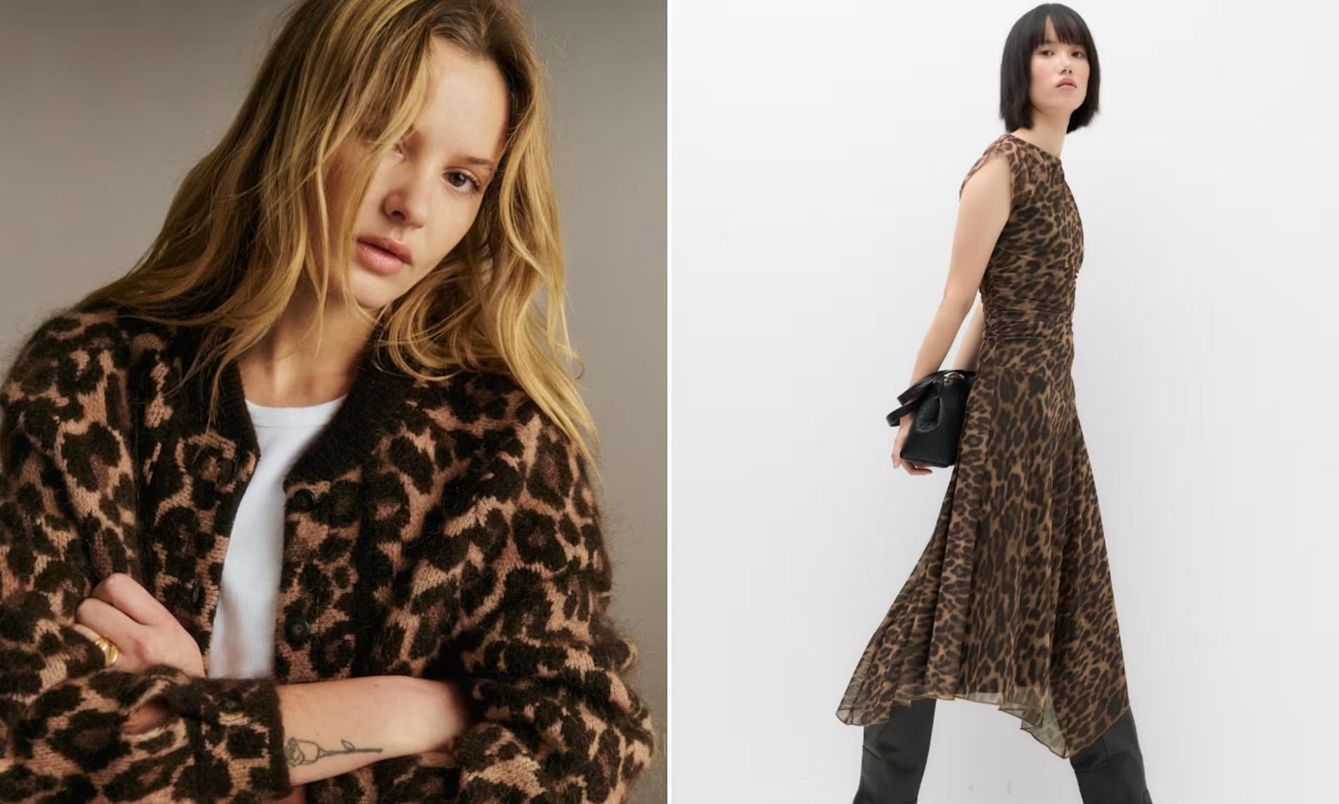 Leopard print is now officially a wardrobe staple - here's how to wear it