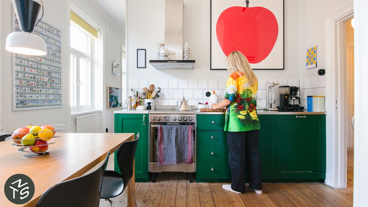 How a 53 square meter apartment became a bright artistic retreat