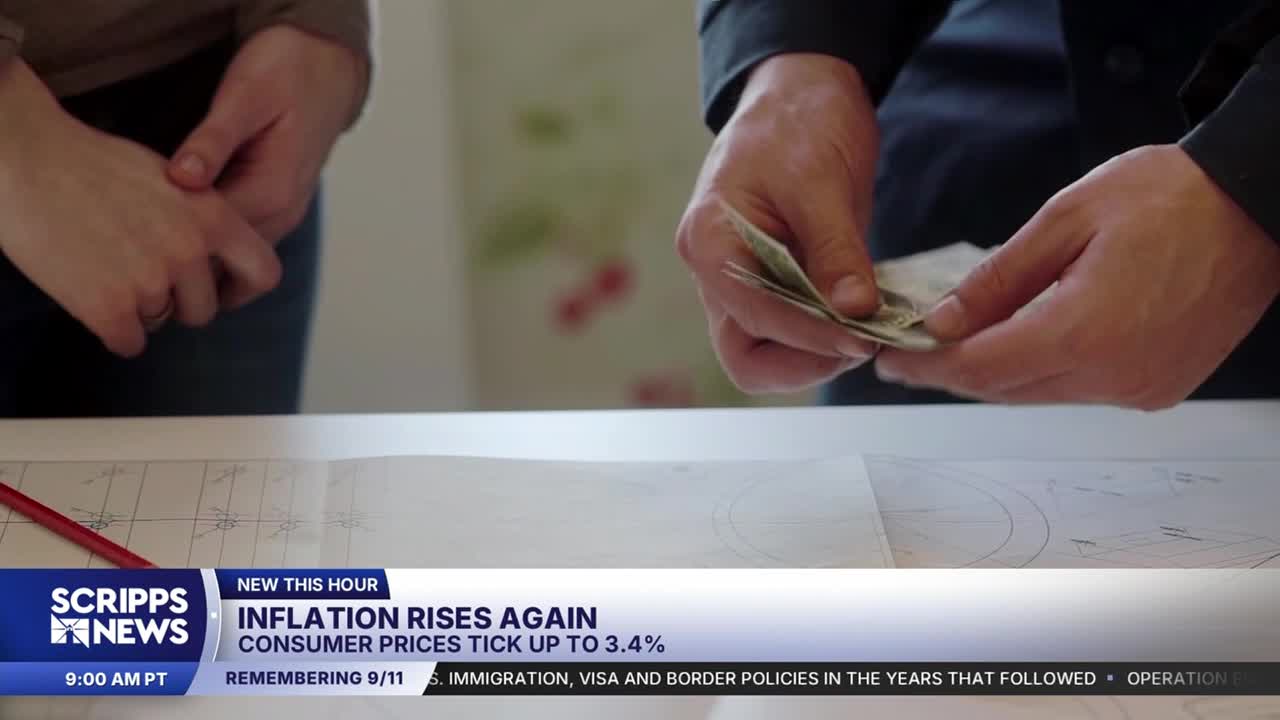 US inflation accelerated in August as gas prices spiked
