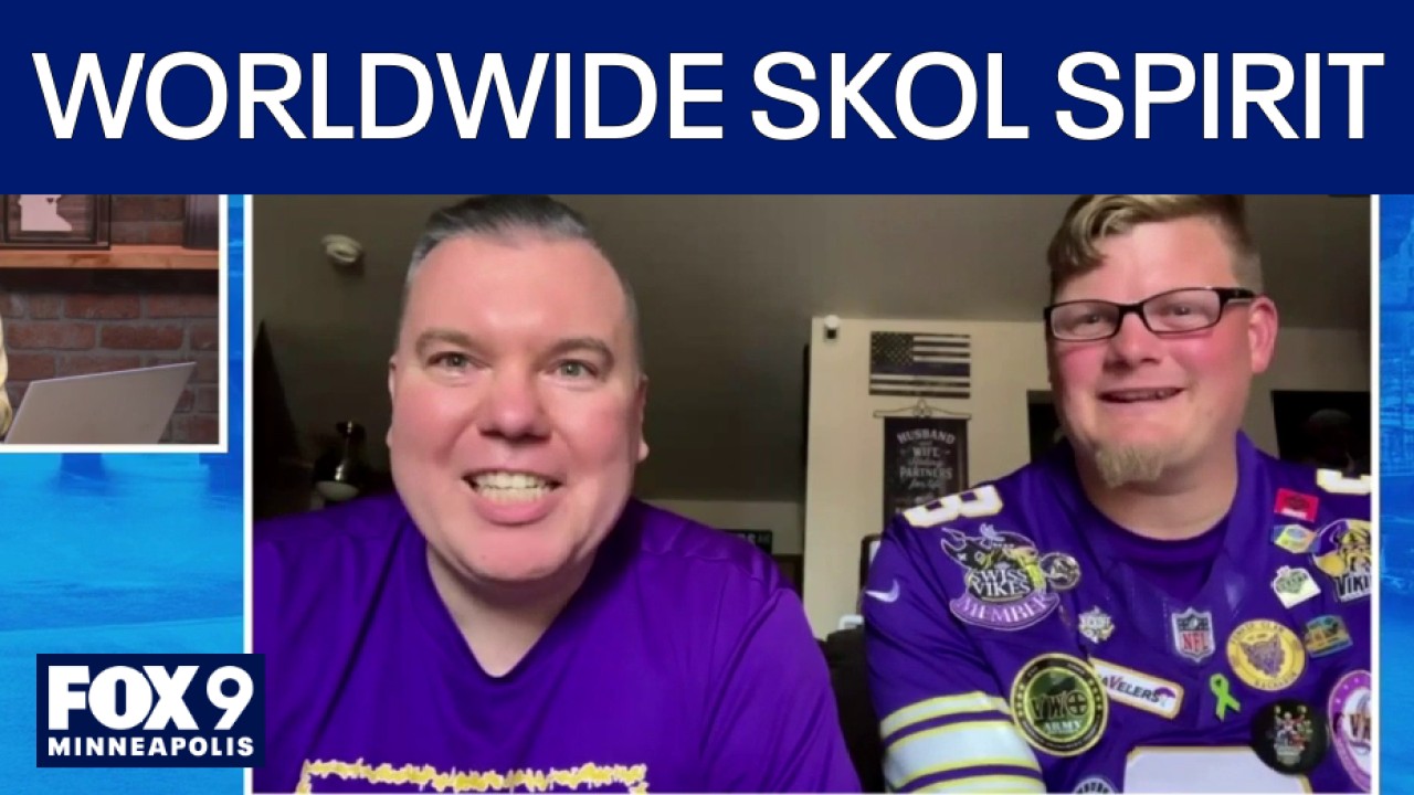 German Vikings fans make the journey to Mpls for Border Battle