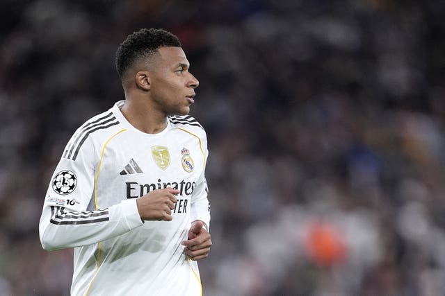Kylian Mbappe’s goals have not saved him from criticism (Peter Byrne/PA)