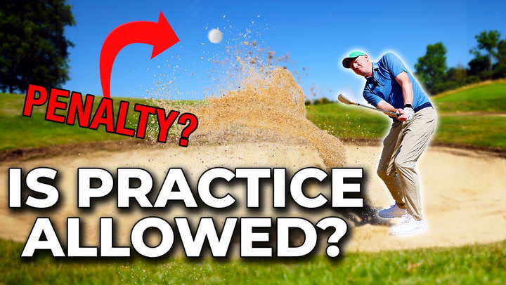 5 rules for practicing on the golf course