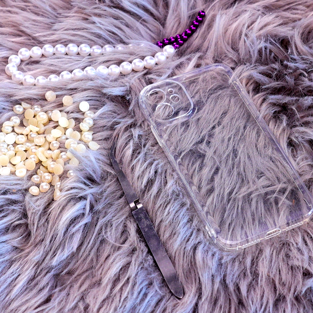 How to craft a gorgeous pearl phone case! 😍📲