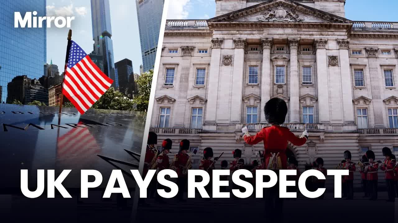 Buckingham Palace honours 9/11 anniversary with special changing of the ...