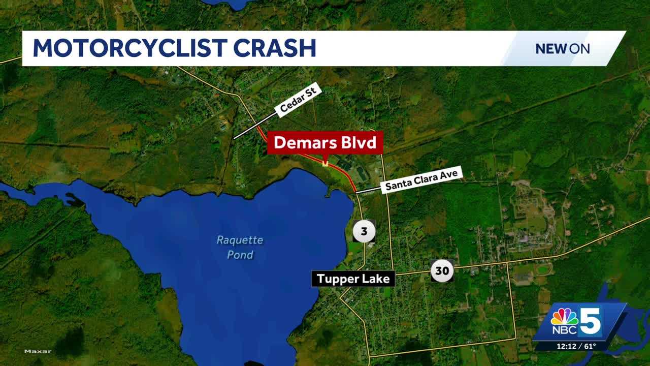 Police ID motorcycle operator killed in Tupper Lake crash