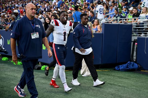 Sources: Patriots' AJ Brown to go on IR, miss at least 4 games