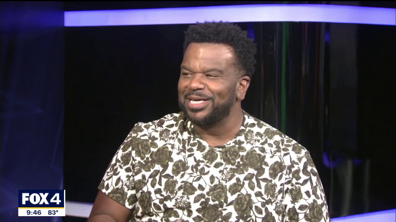 Craig Robinson visits Good Day before improv show