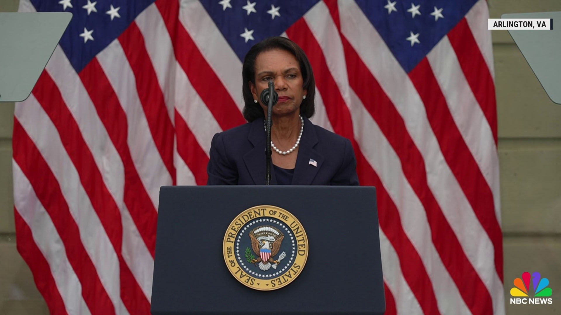 Condoleezza Rice recounts 'horror and shock' as 9/11 unfolded