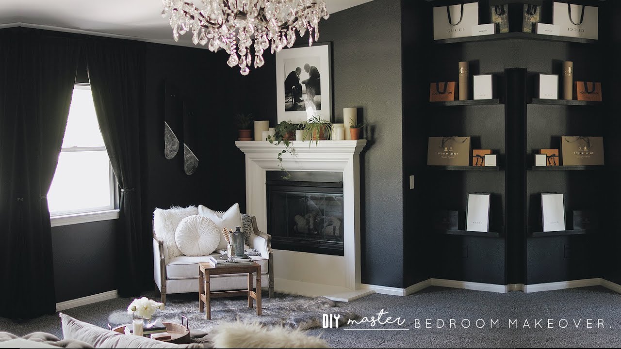 DIY master bedroom makeover on a budget