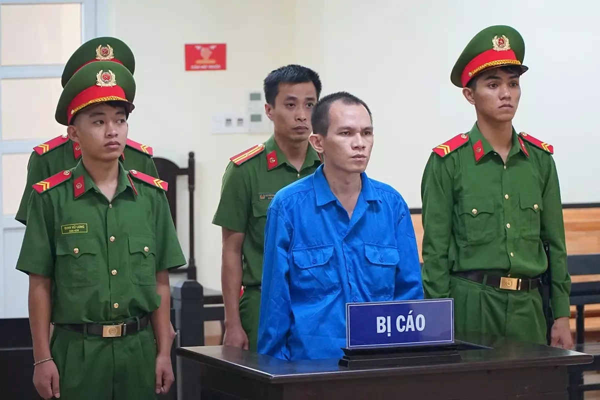 Kẻ sát hại trung tá công an bị tuyên án tử hình