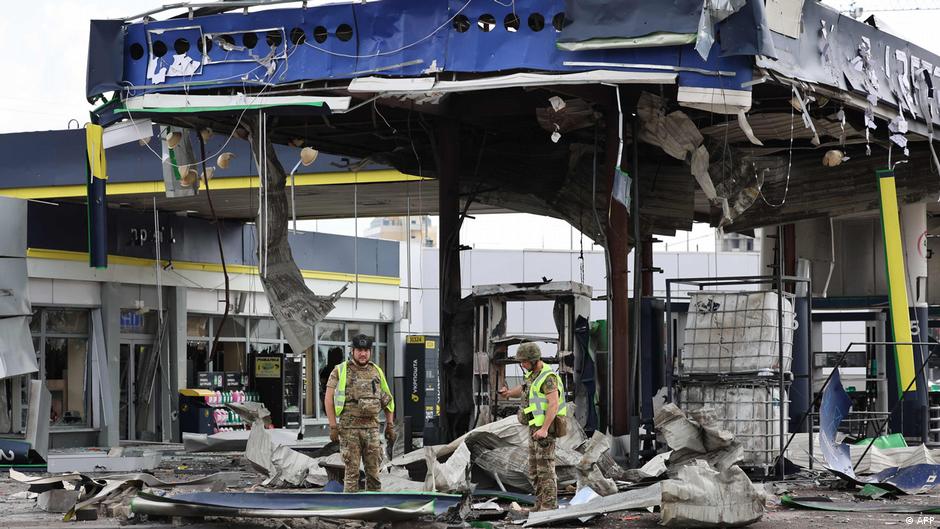 Ukraine: Russian strike on Kyiv gas station kills 2