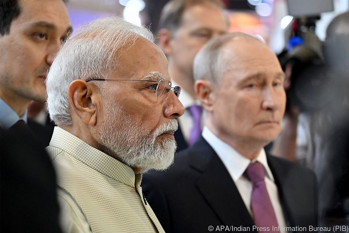 Modi fordert von Putin Ende des Ukraine-Krieges