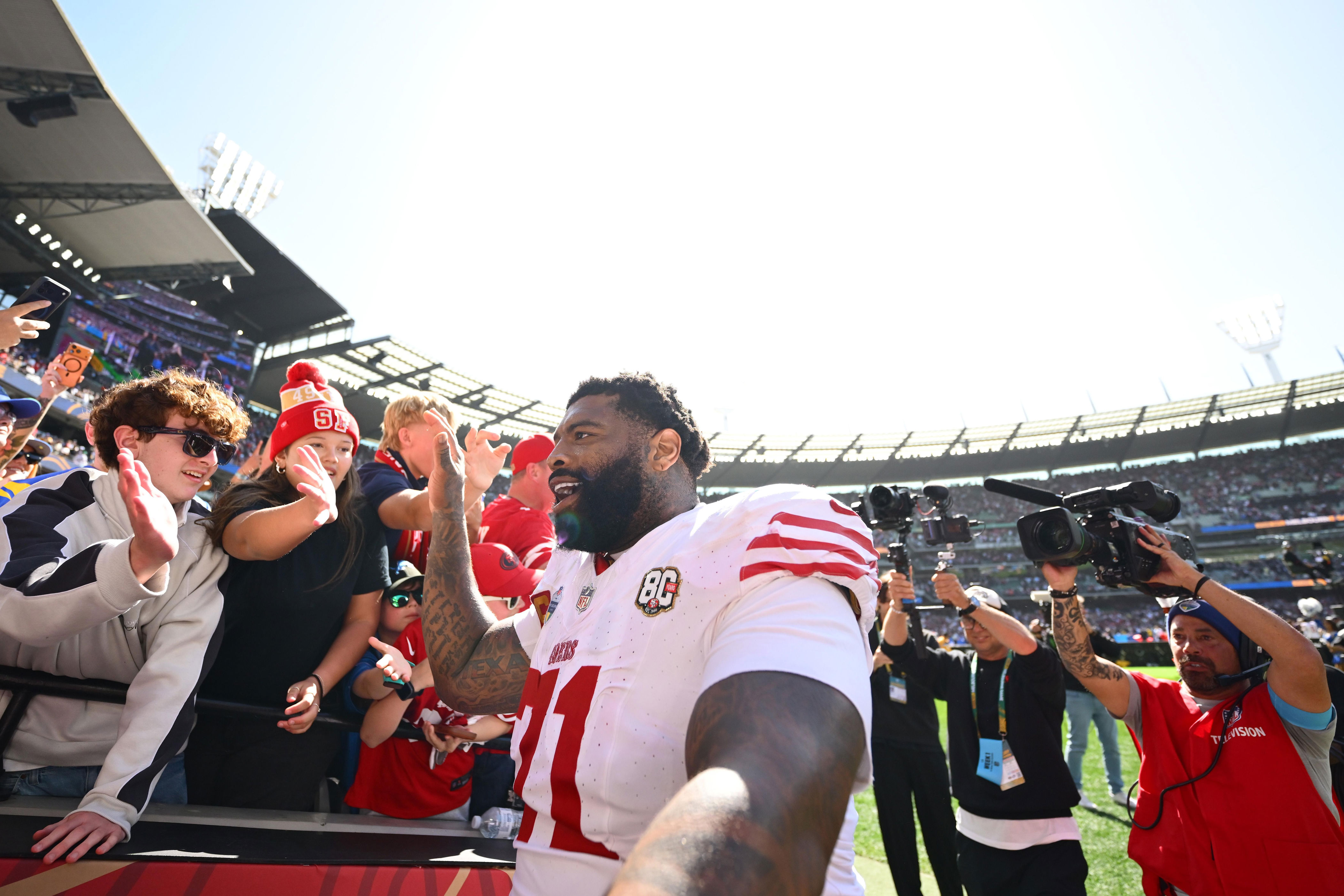 3 stars from the 49ers' blowout win over the Rams: All hail, Trent Williams