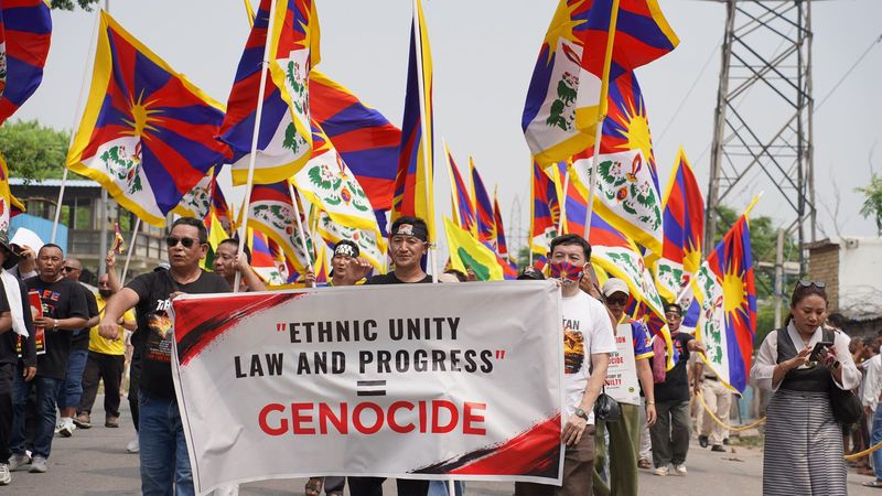 Tibetan Youth Congress protests Xi Jinping’s Delhi visit, calls China’s ...