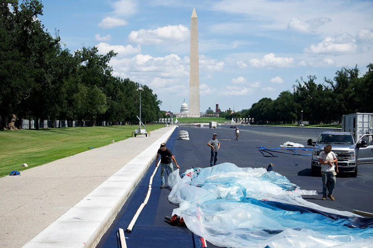 Trump’s Reflecting Pool contractor acknowledges reality, discredits ...
