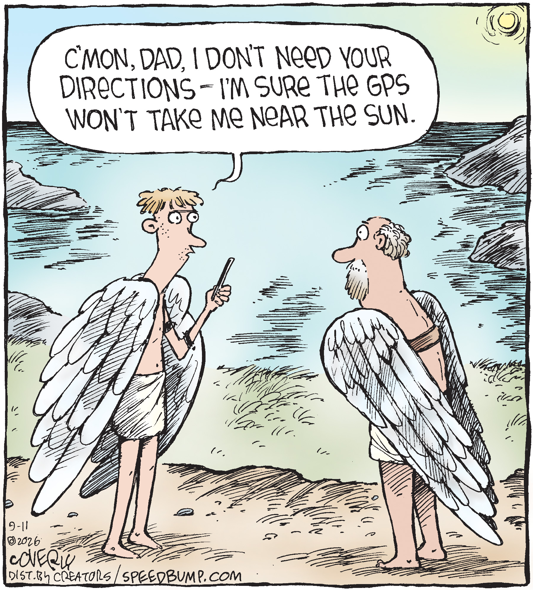 The latest comic strips from the Creators Syndicate (9/11)