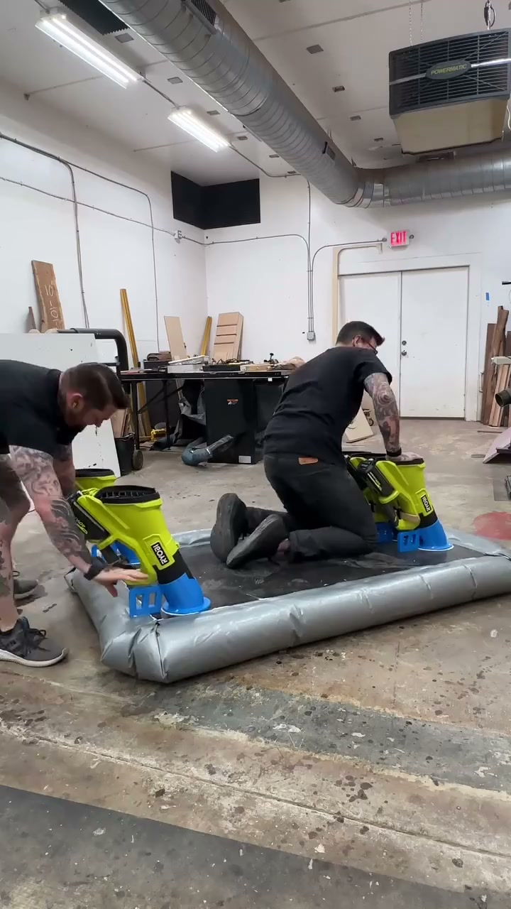 Hovercraft upgrade: more lift test